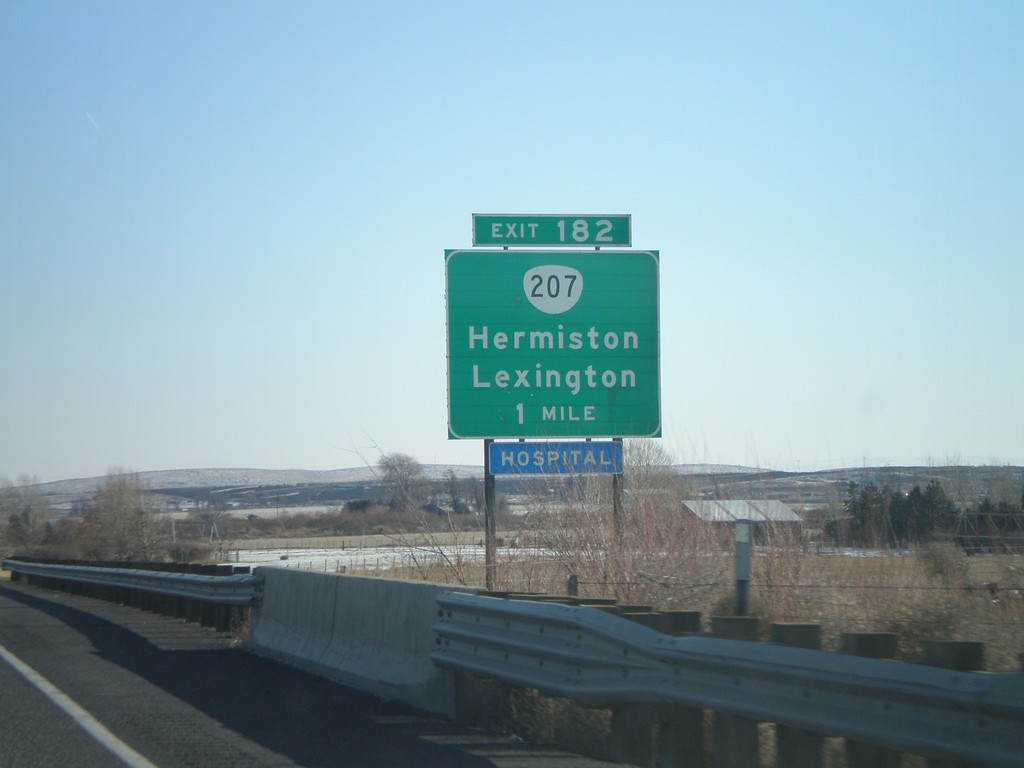 I-84 East - Exit 182