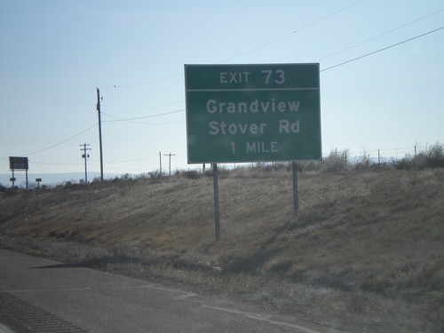 I-82 East - Exit 73