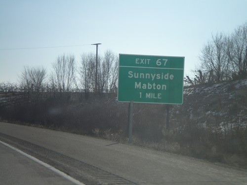 I-82 East - Exit 67