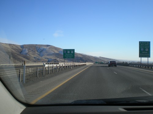 US-12 East Approaching I-82/US-97