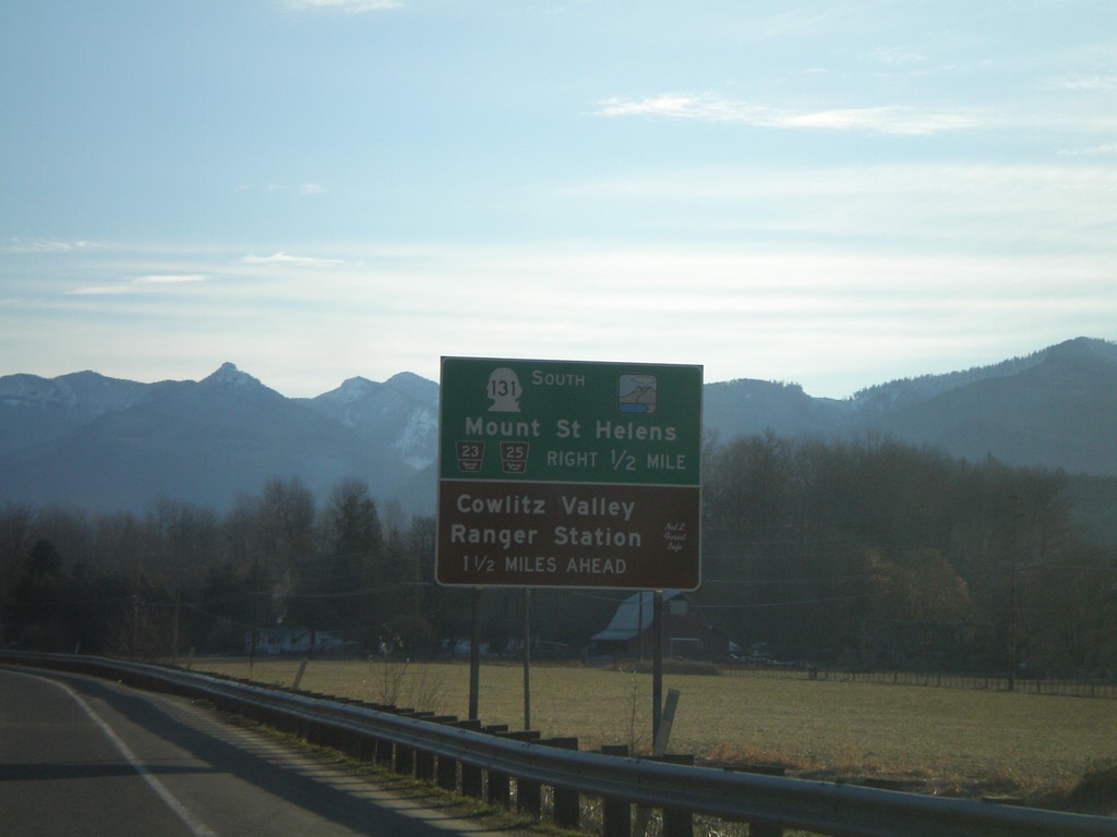 US-12 East Approaching WA-131