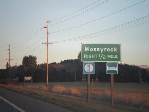 US-12 East Approaching Mossyrock Jct.