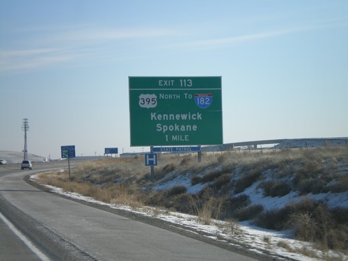 I-82 East - Exit 113