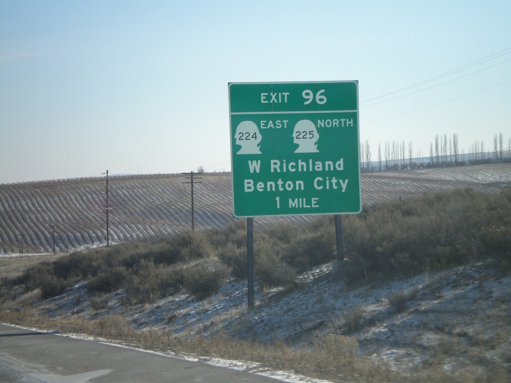 I-82 East - Exit 96