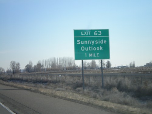 I-82 East - Exit 63