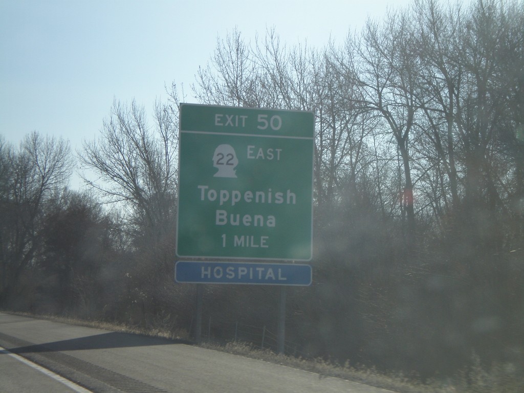 I-82 East - Exit 50