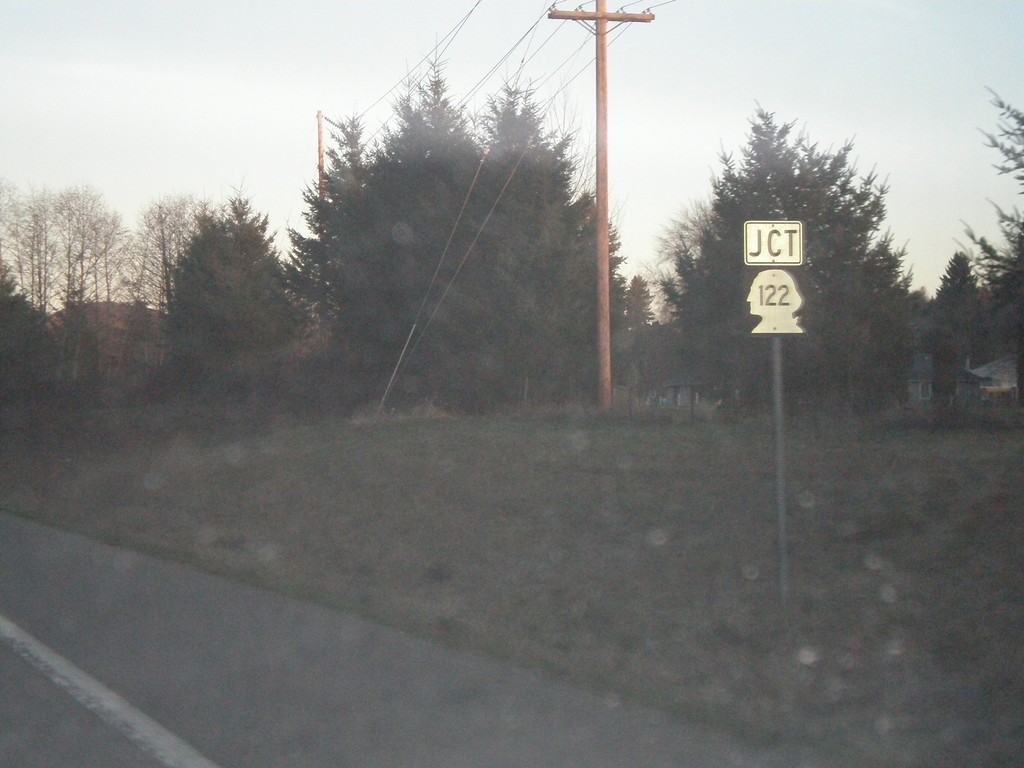 US-12 East Approaching WA-122