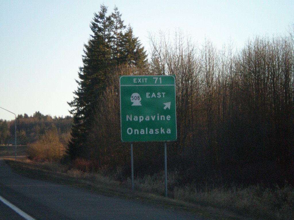 I-5 South - Exit 71