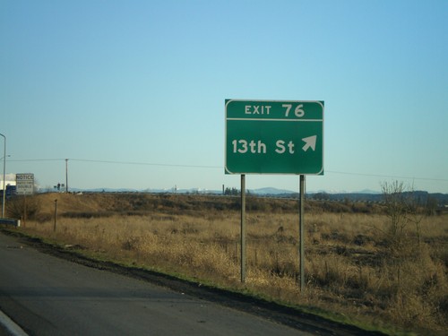 I-5 South - Exit 76