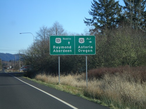 US-101 North at US-101 Alternate South