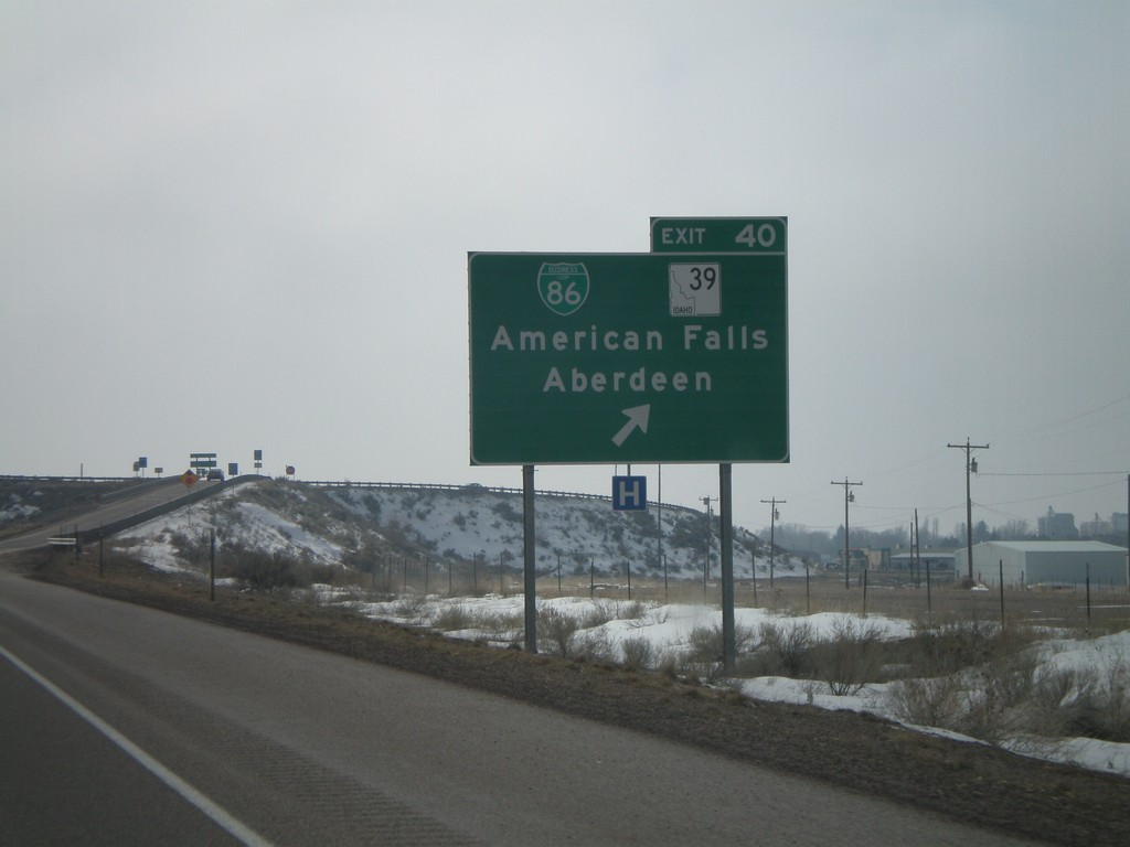 I-86 West - Exit 40