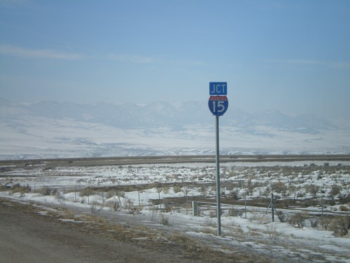 Jct. I-15 on ID-40 West