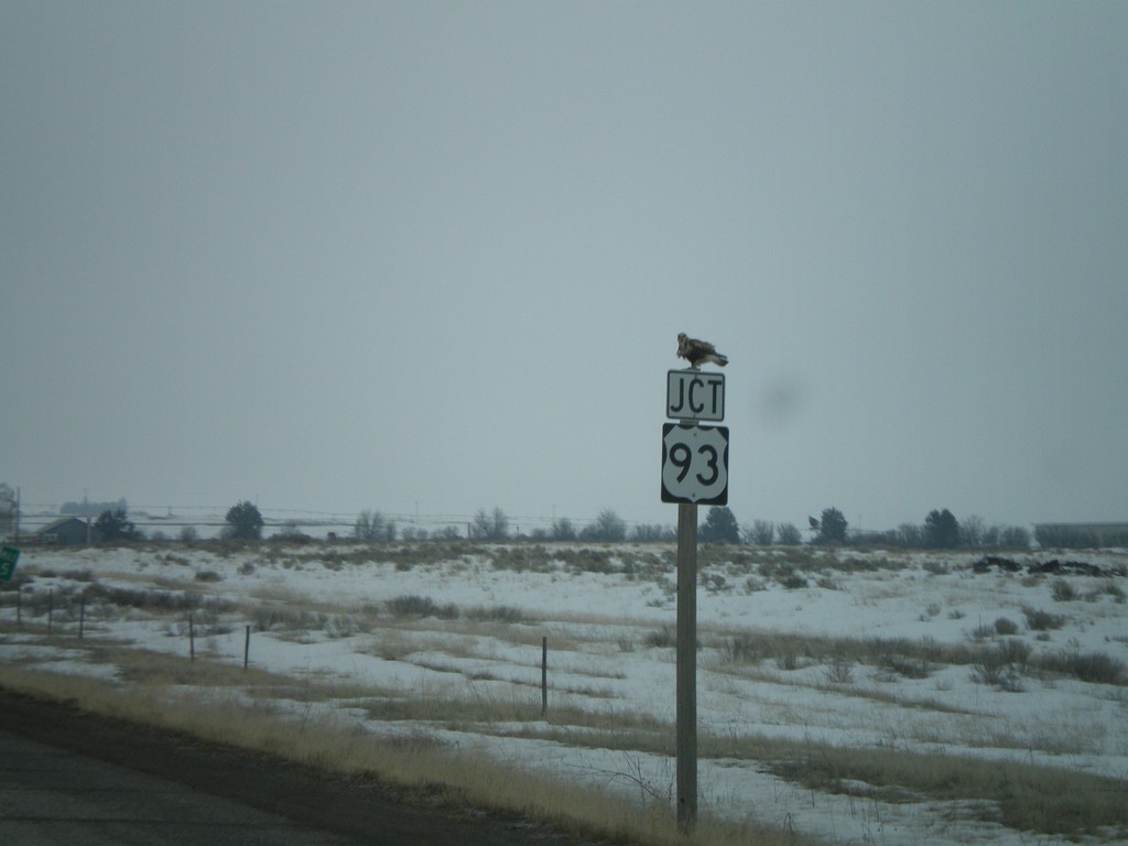 Jct. US-93 on ID-25 East