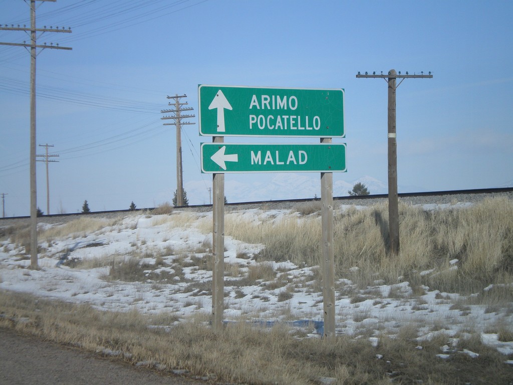 US-91 North at ID-40 West to Malad