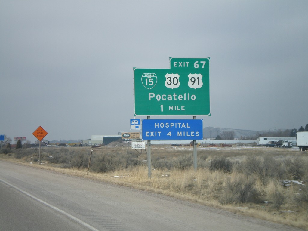 I-15 North - Exit 67