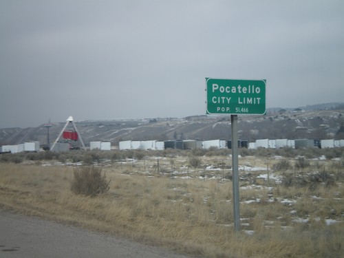 I-15 North - Pocatello City Limit