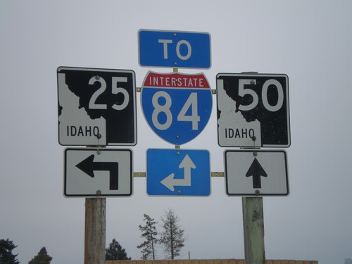 ID-25 East at ID-50