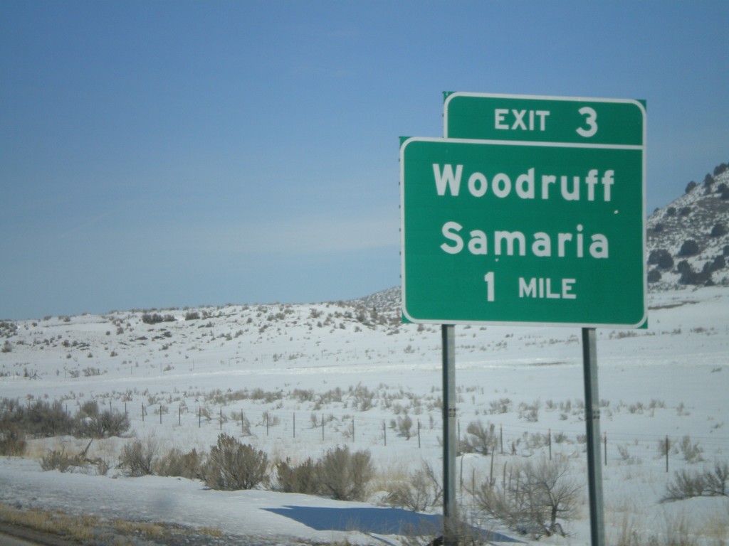 I-15 North - Exit 3