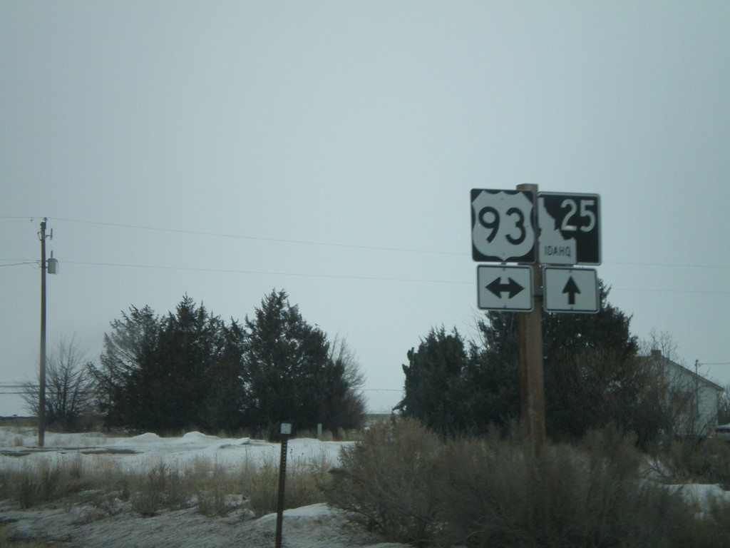 ID-25 East At US-93