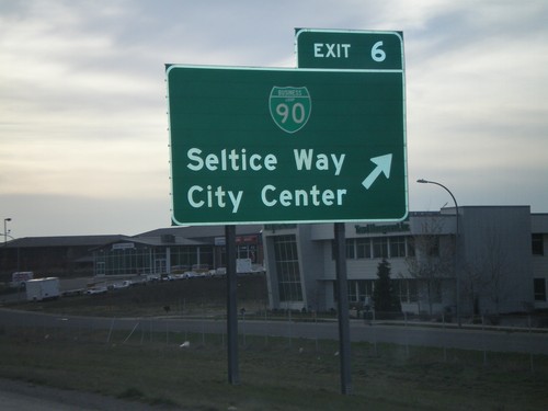 I-90 West - Exit 6