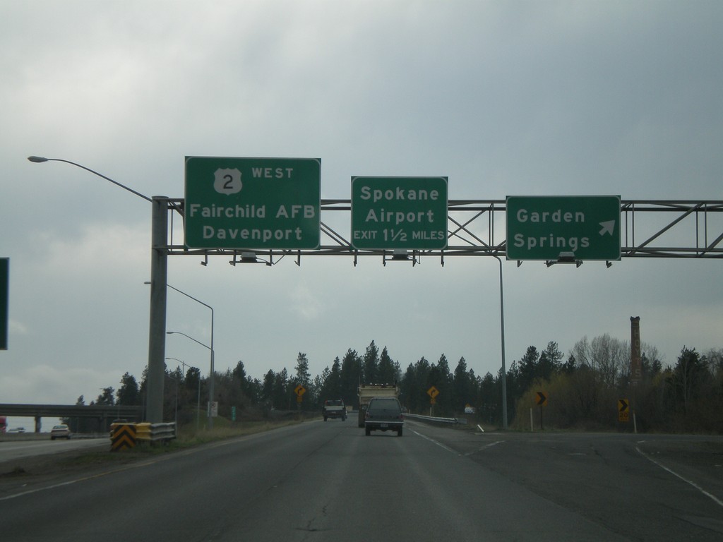 US-2 West - Garden Springs Exit