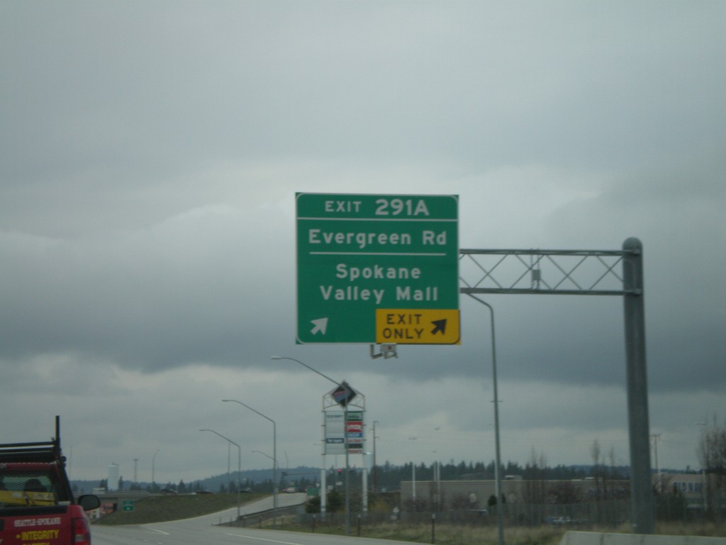 I-90 West - Exit 291A