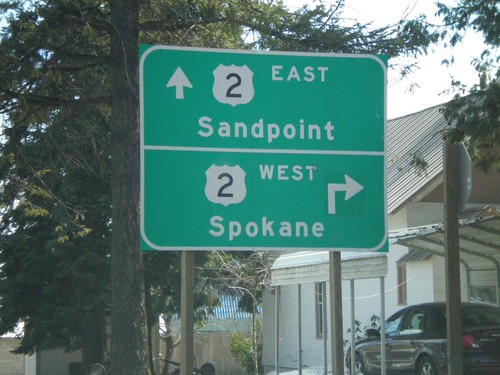 End WA-20 East at US-2