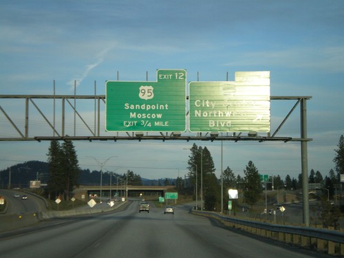 I-90 East - Exits 11 and 12