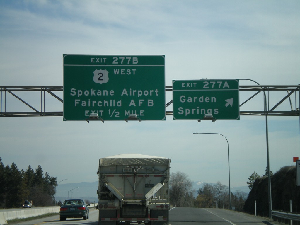 I-90 East - Exits 277A and 277B