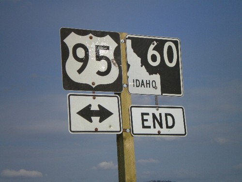 End ID-60 East at US-95