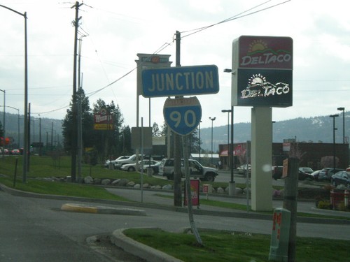 Jct. I-90 on ID-41 South