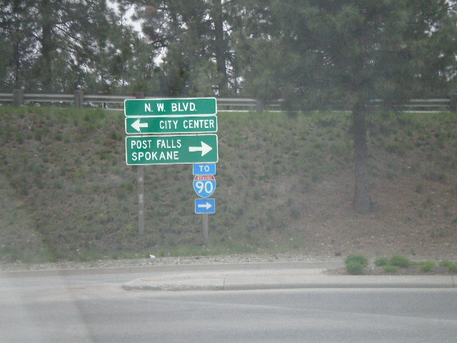 US-95 South at Northwest Blvd.