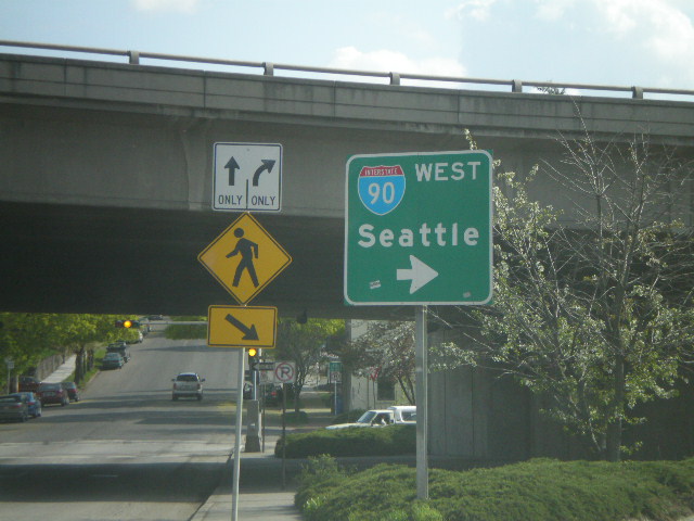 Maple St. South at I-90 West Onramp