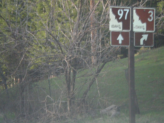 ID-3 North Approaching ID-97