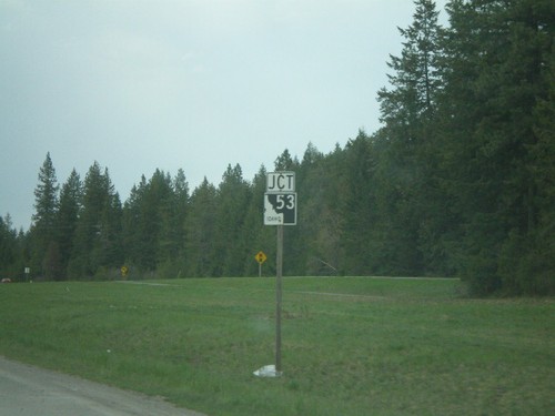 US-95 North Approaching ID-53