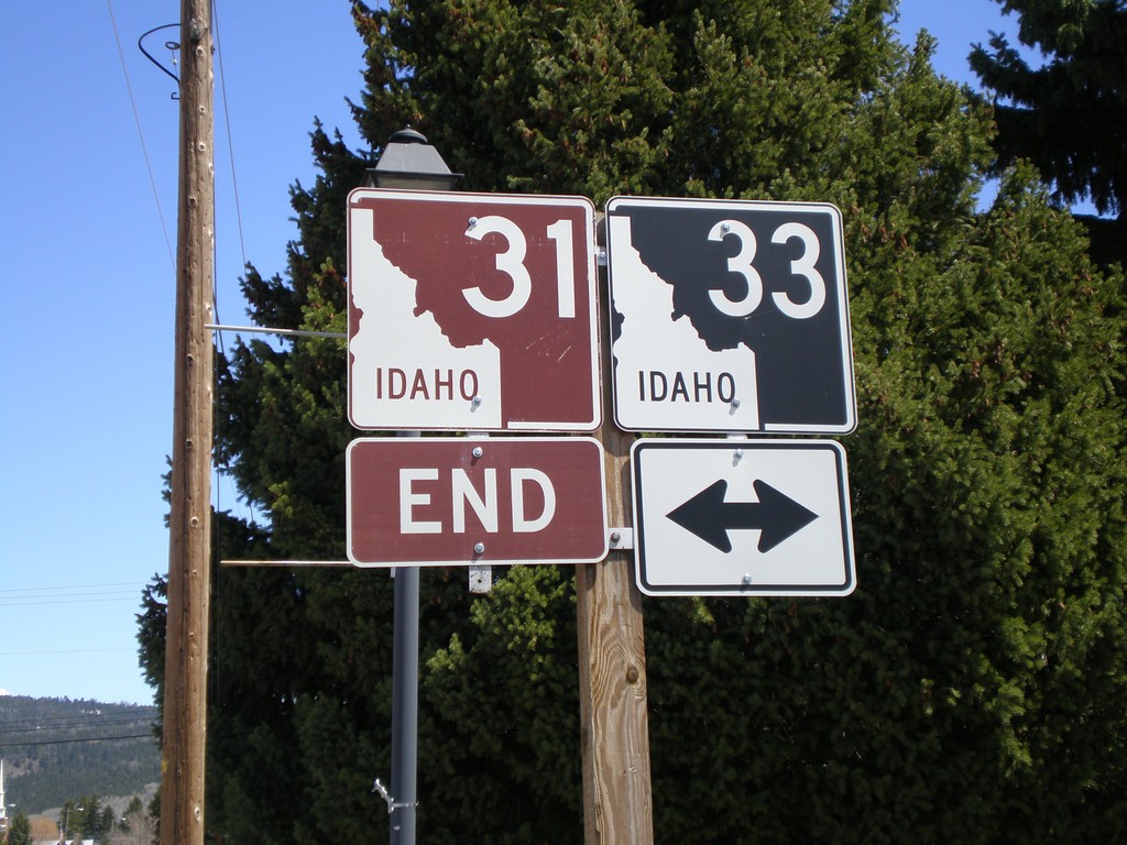 End ID-31 North at ID-33