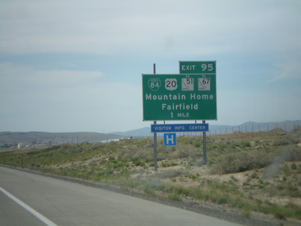 I-84 West Approaching Exit 95