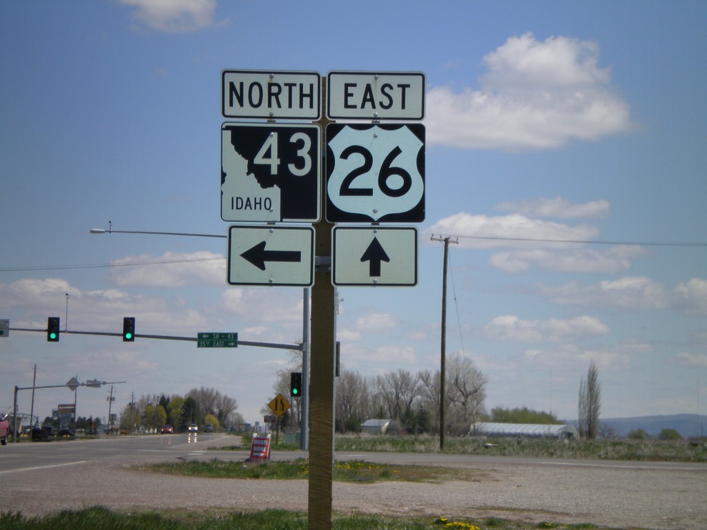 US-26 East at ID-43