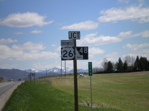 US-26 East at BL US-26 and ID-48