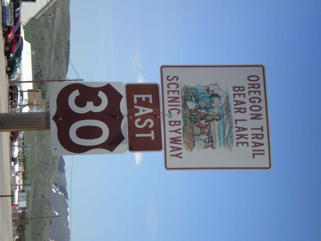 US-30 East - Oregon Trail Bear Lake Scenic Byway