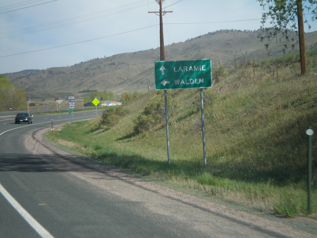 US-287 North Approaching CO-14 West