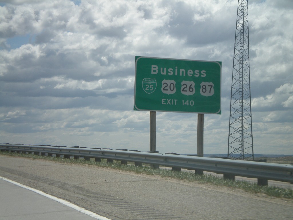 I-25 South - Exit 140