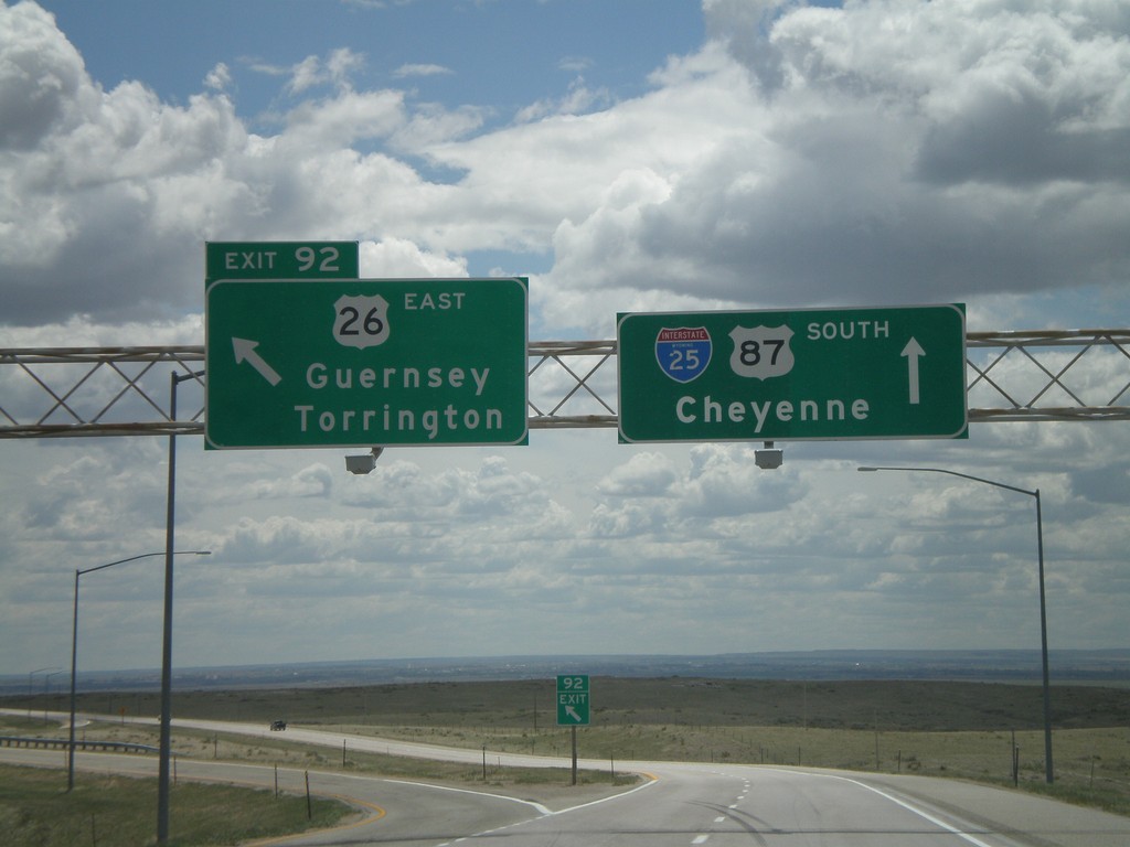 I-25 South - Exit 92