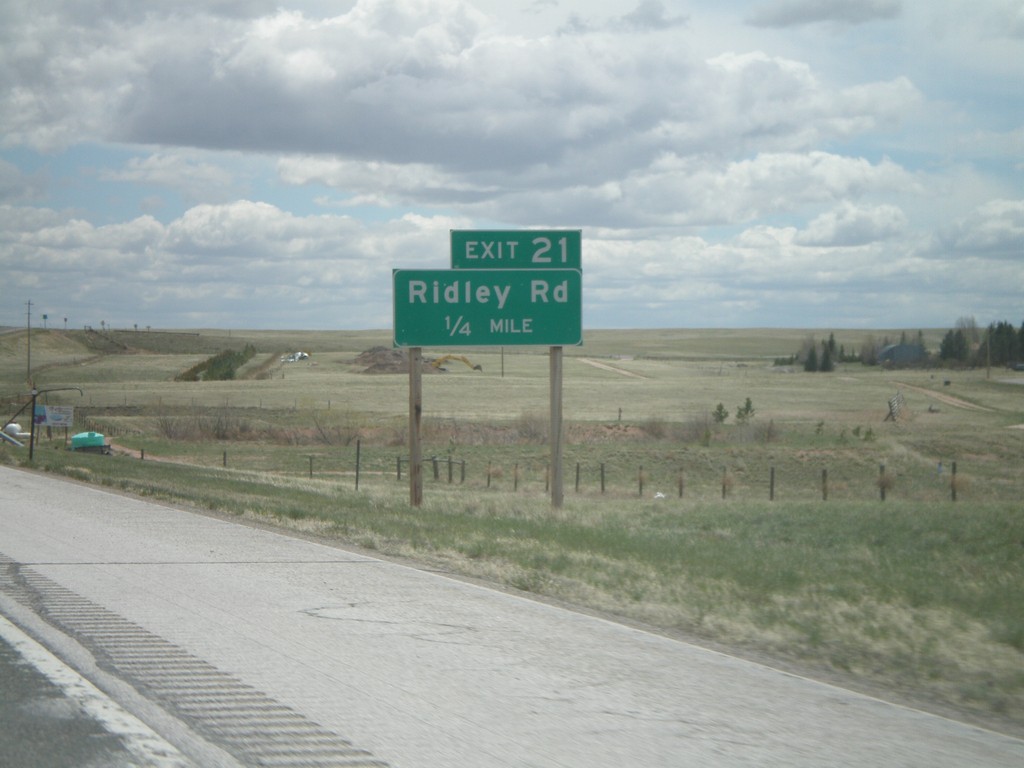 I-25 South - Exit 21