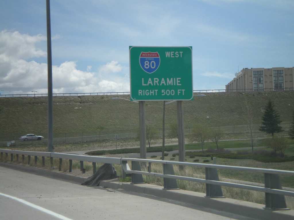 I-180/US-85/BL-25 South Approaching I-80