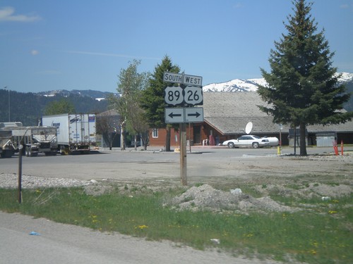 US-89 South/US-26 West at Alpine Junction