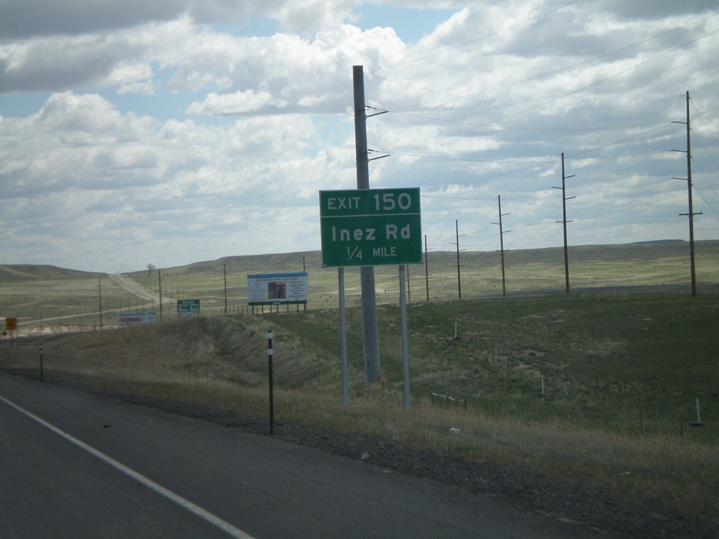 I-25 South - Exit 150