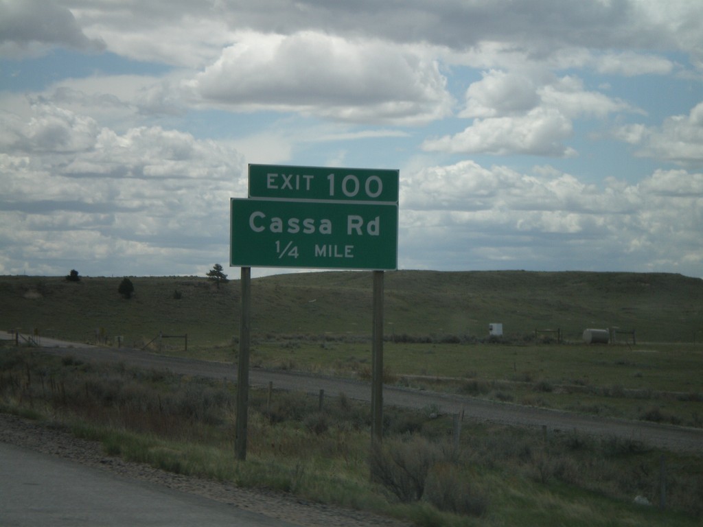 I-25 South - Exit 100