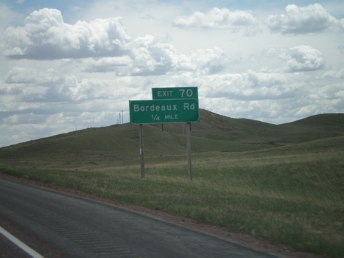 I-25 South - Exit 70