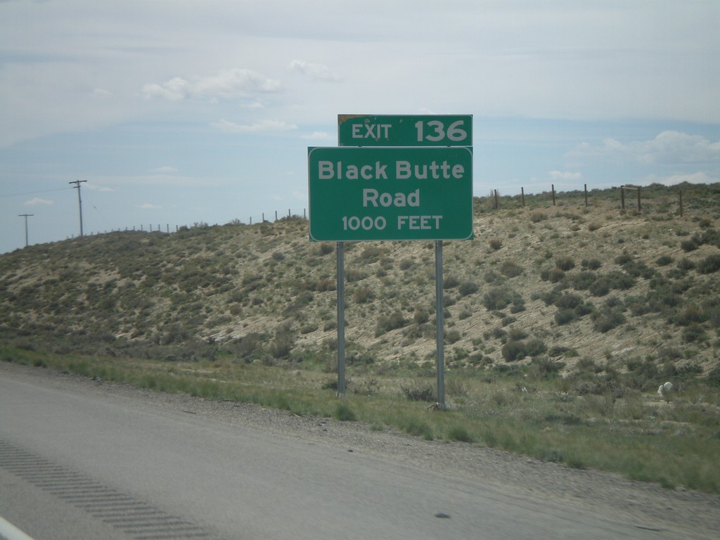 I-80 West - Exit 136